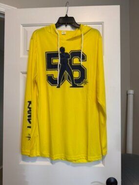 Seattle Mariners Randy Johnson "The Big Unit" Hooded Performance Shirt XL